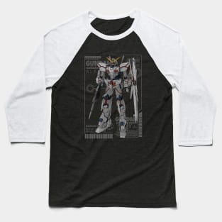 RX-0 Unicorn Gundam Baseball T-Shirt